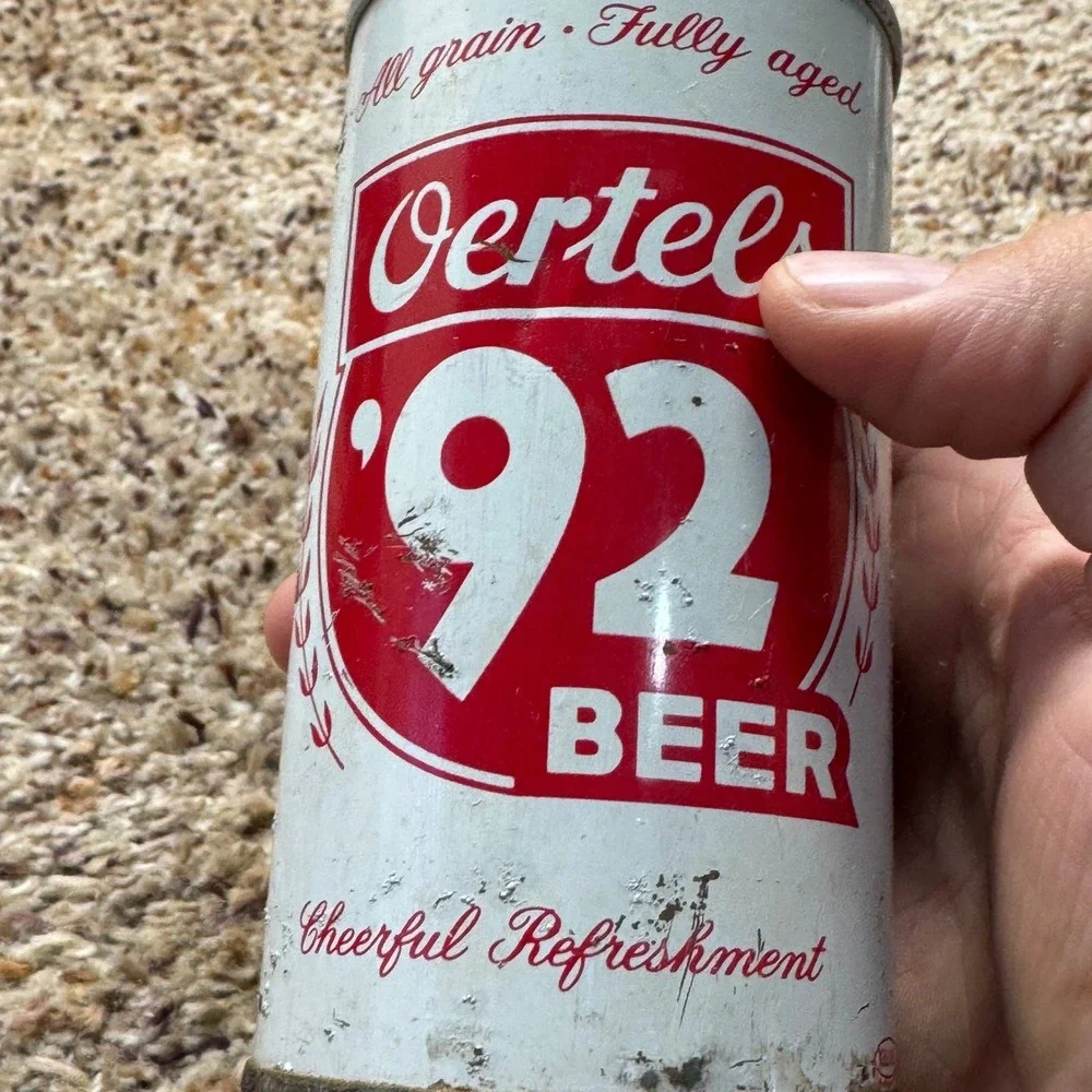 Vintage Oertels 92 Beer Can 12oz Pull‎ Tab Oertel Brewing Co Louisville Kentucky